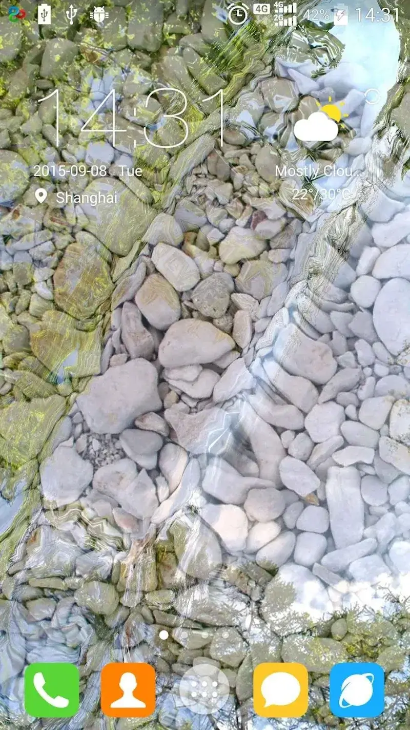 Water Garden Live Wallpaper ekran görüntüsü 3