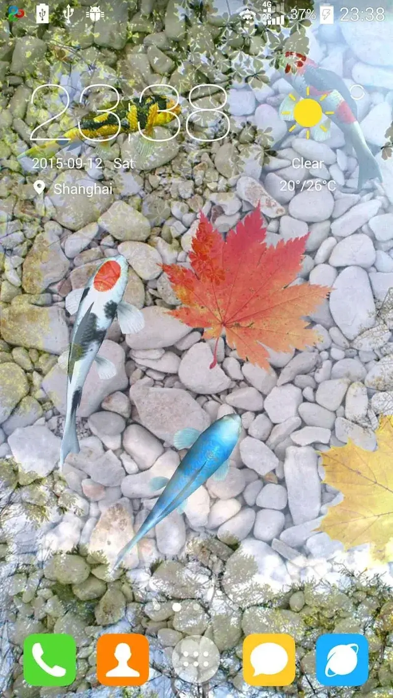 Water Garden Live Wallpaper ekran görüntüsü 4