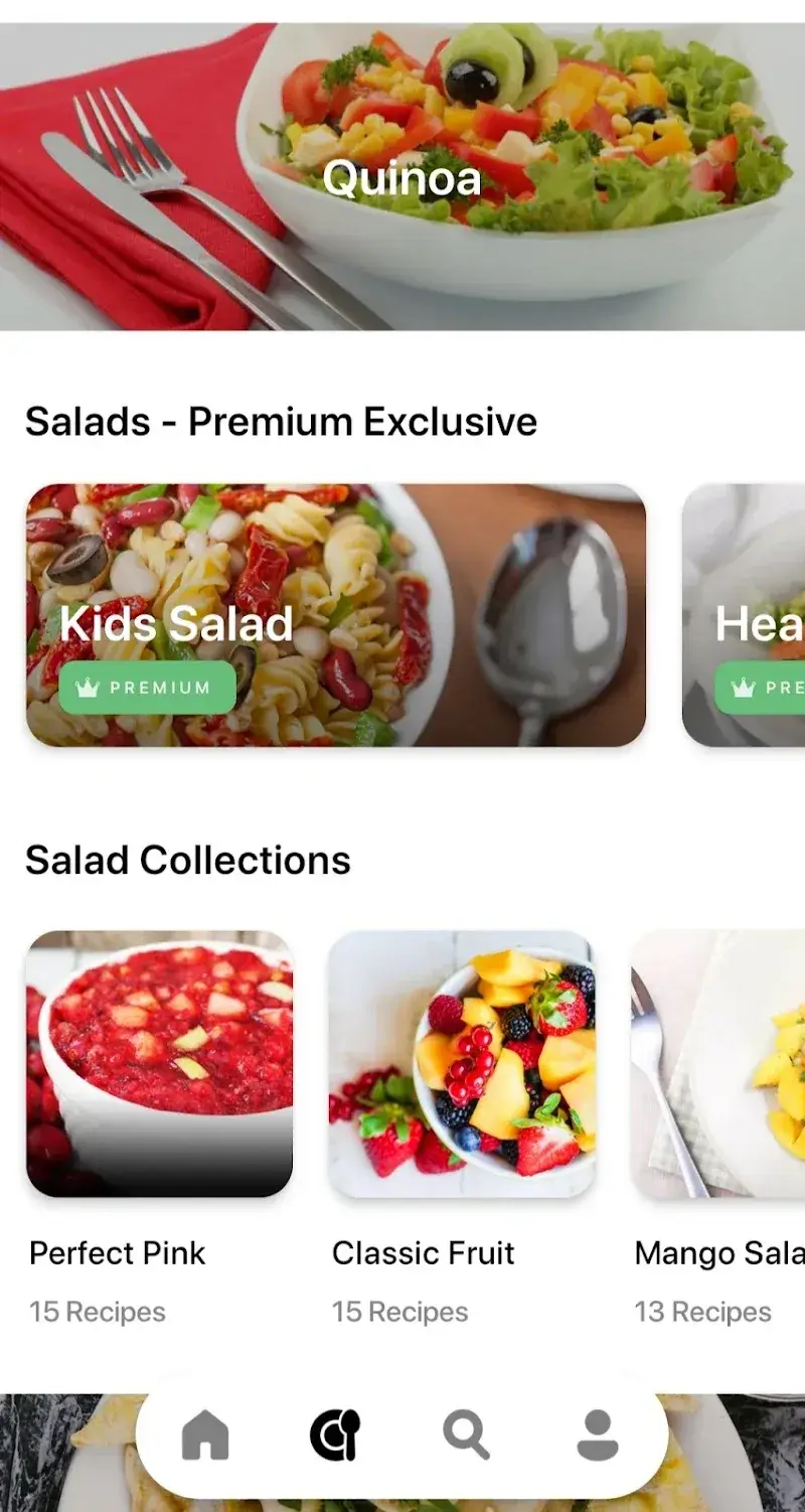 Salad Recipes: Healthy Meals - Capture d'écran 6
