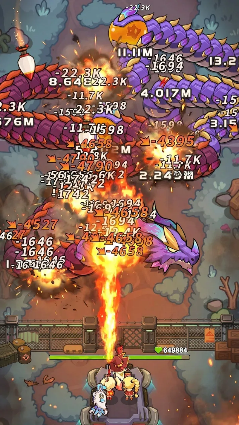 Capture d'écran de Dragon Fever TD! 4