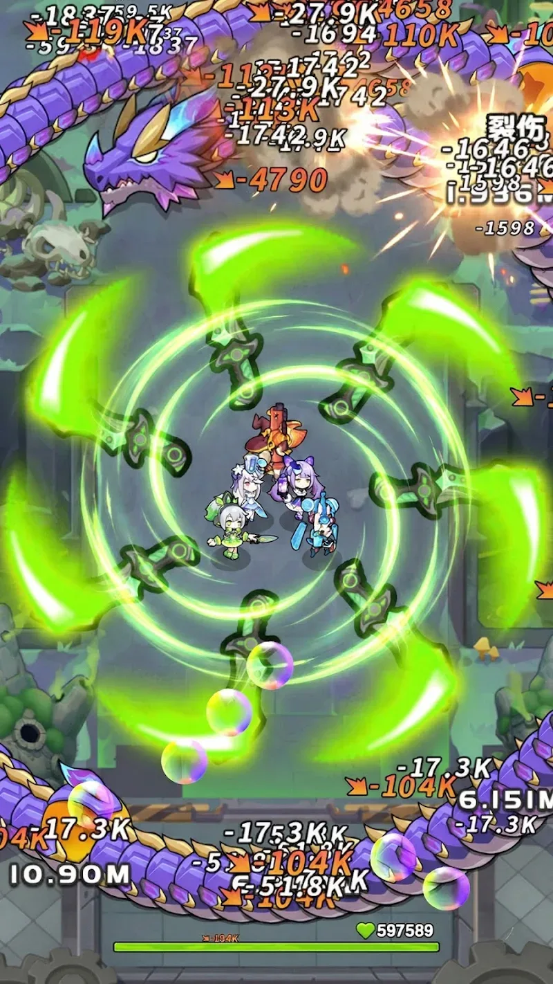 Capture d'écran de Dragon Fever TD! 1