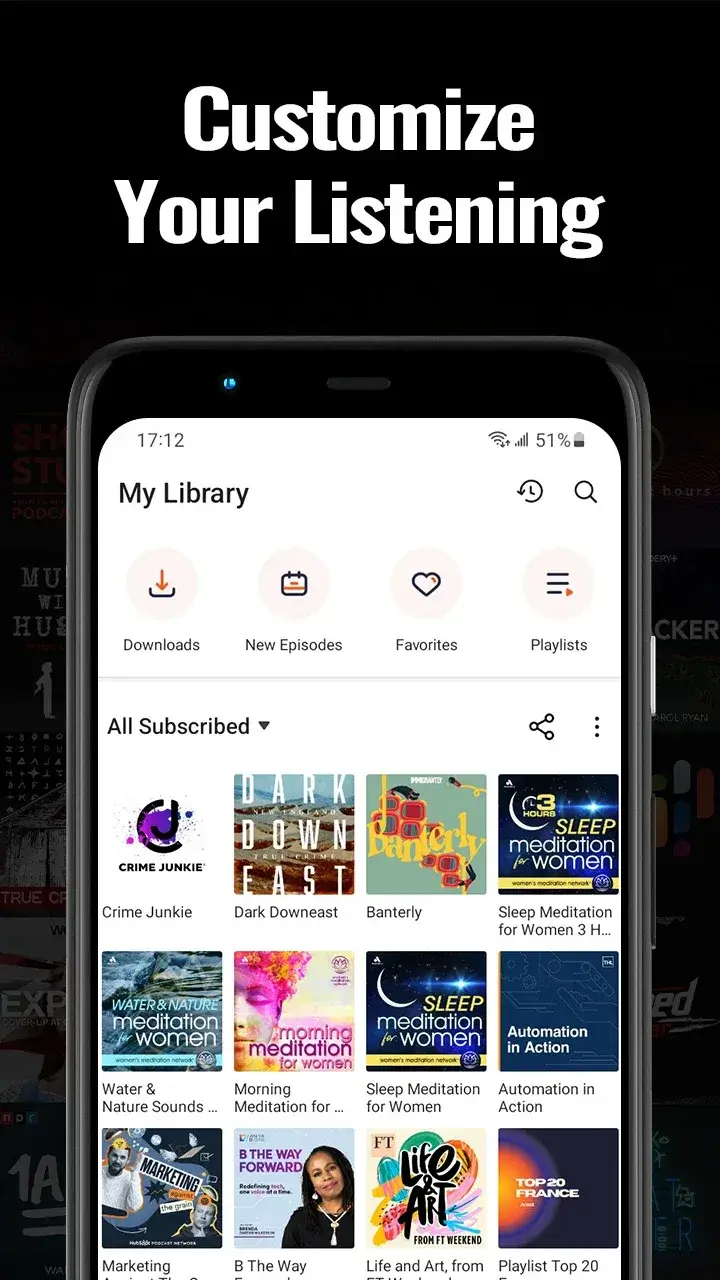 Screenshot di Castbox 5