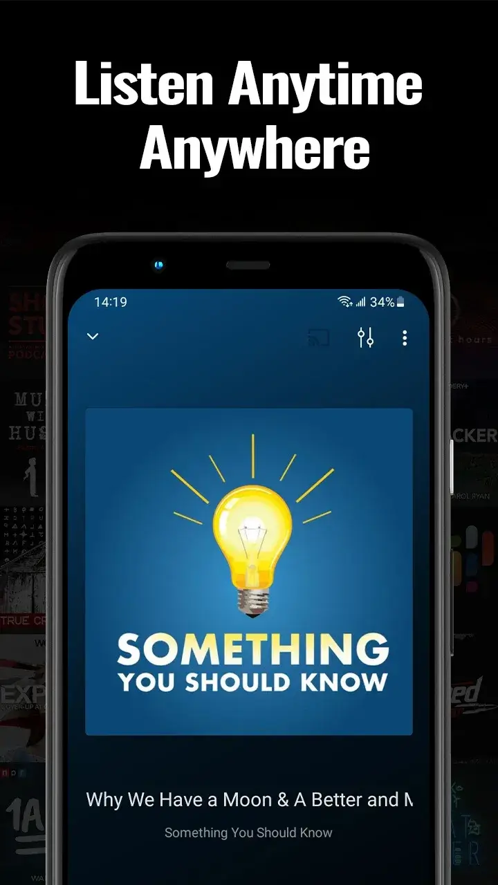 Screenshot di Castbox 3