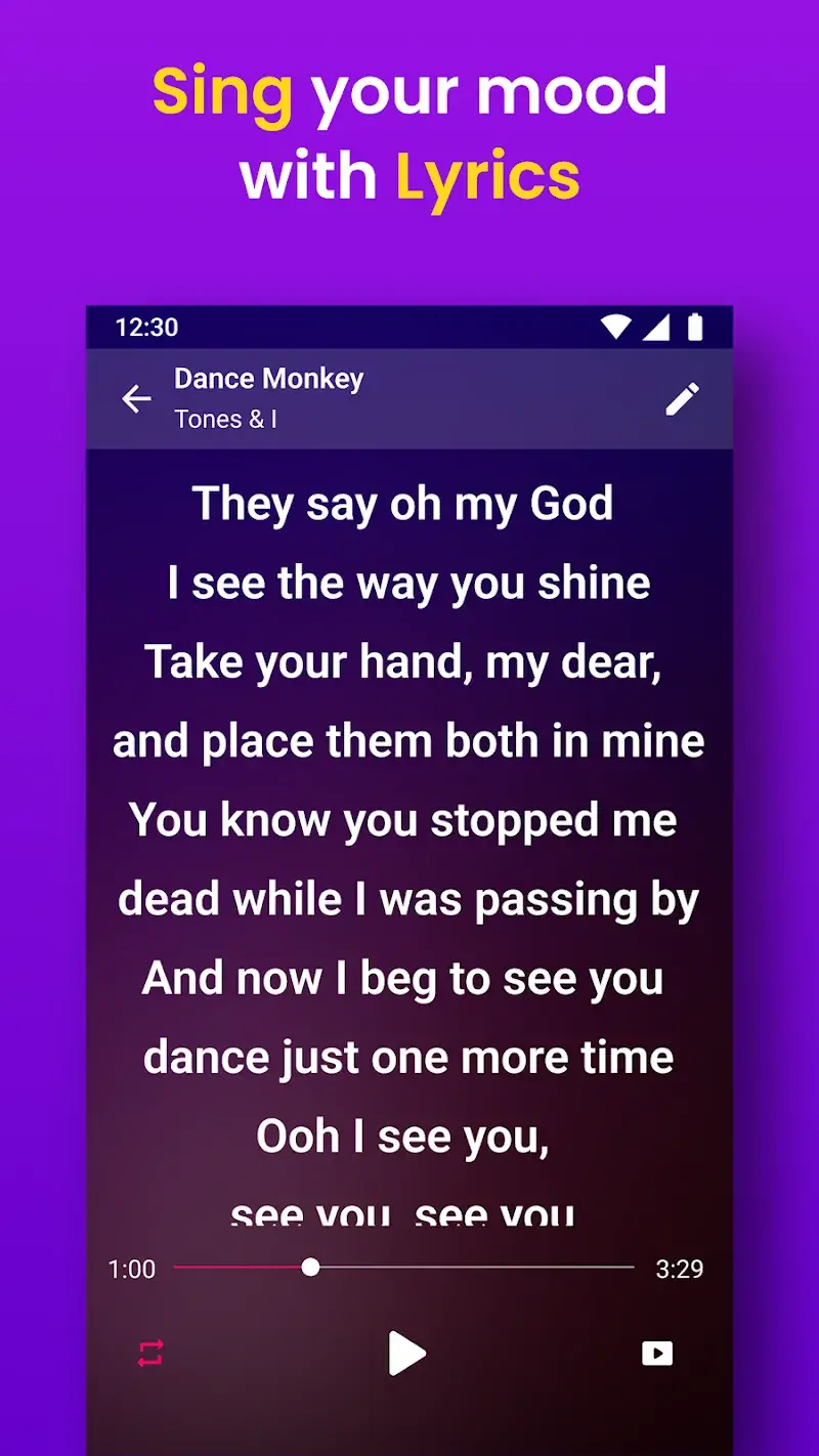 Audify Music Player Captura de Pantalla 5
