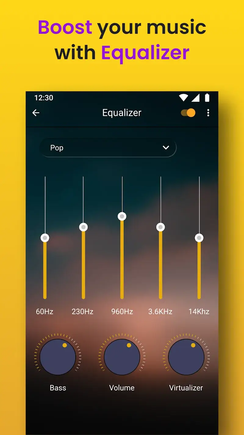 Audify Music Player Captura de Pantalla 6