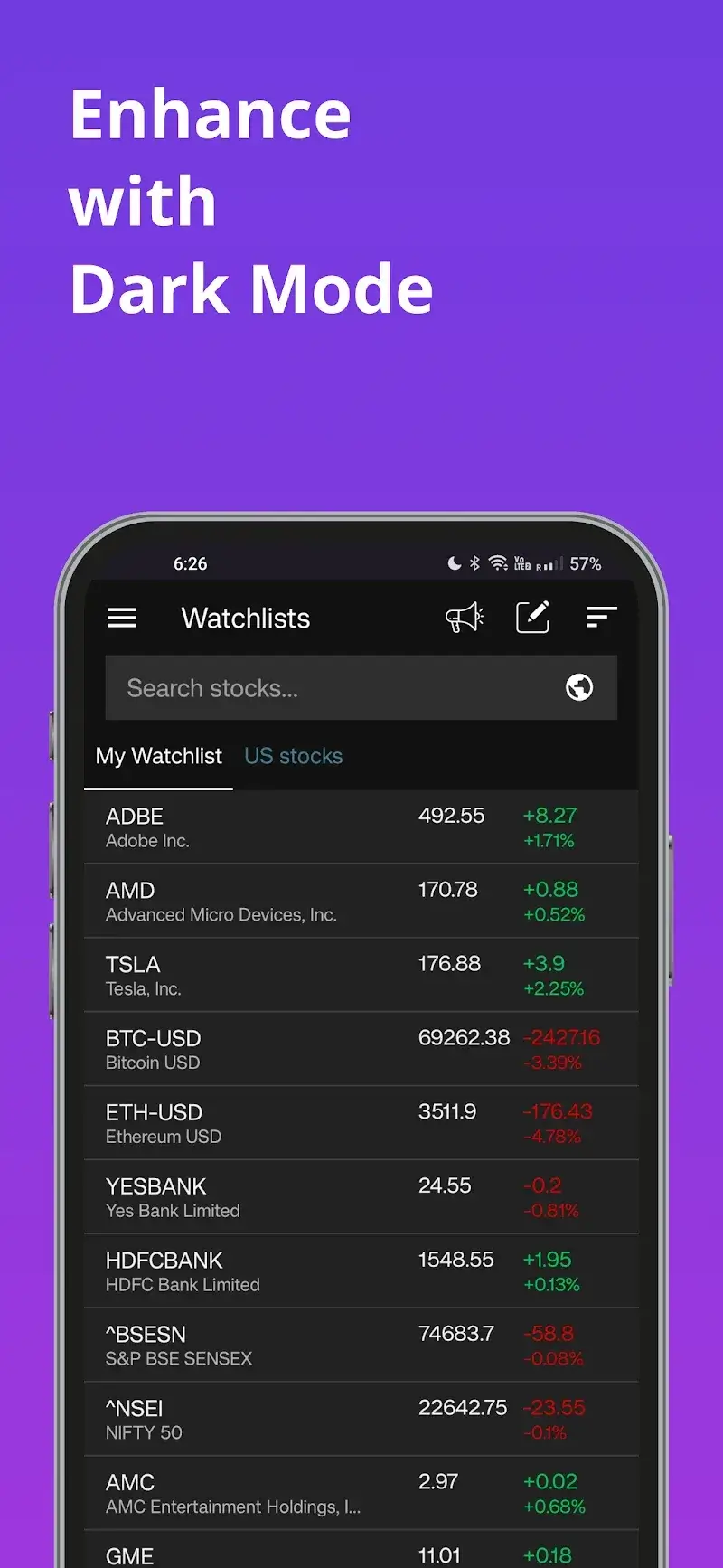 Stock Alerts BG screenshot 2