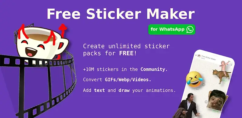 Capture d'écran Animated Sticker Maker 1