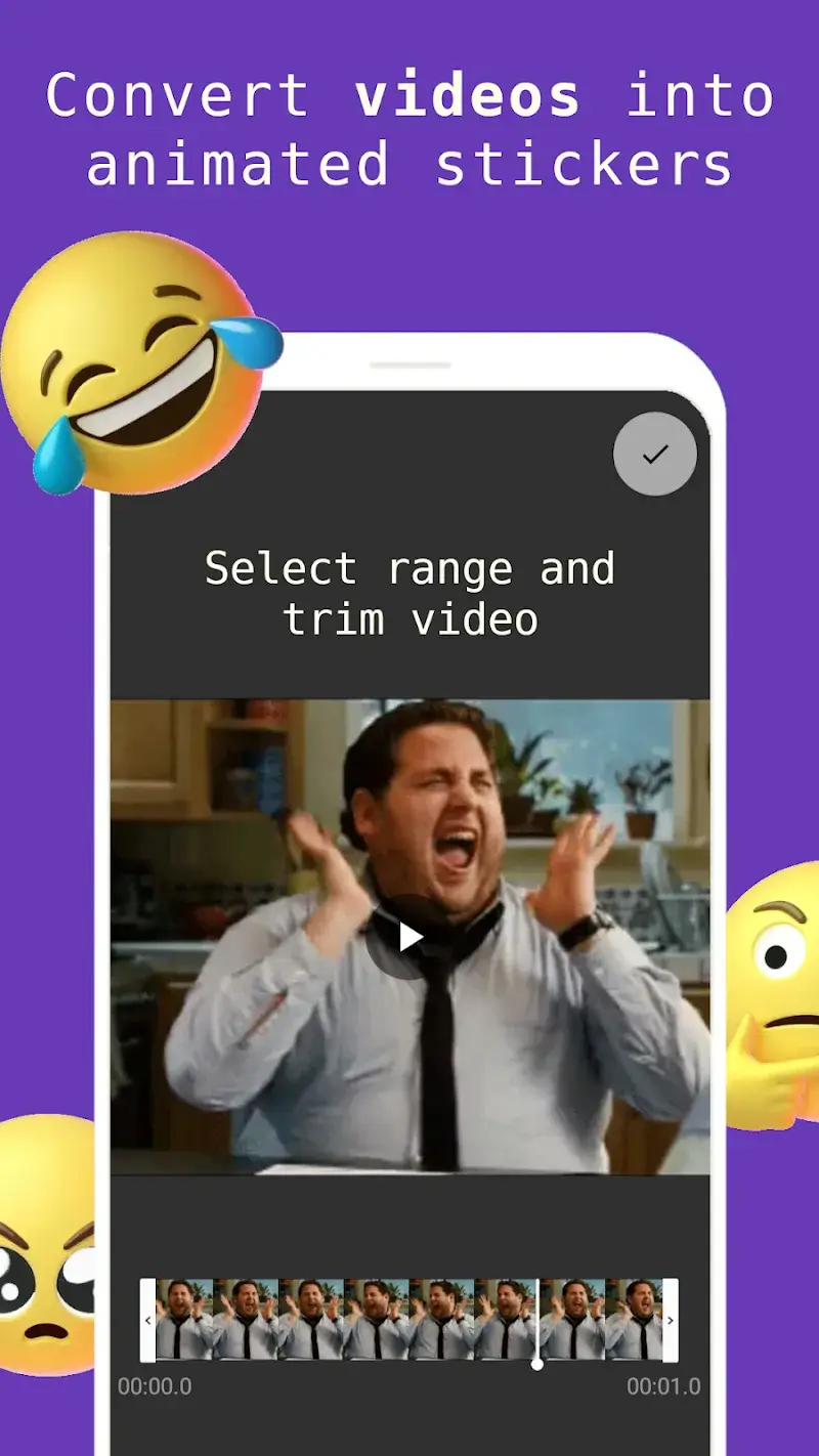Capture d'écran Animated Sticker Maker 2