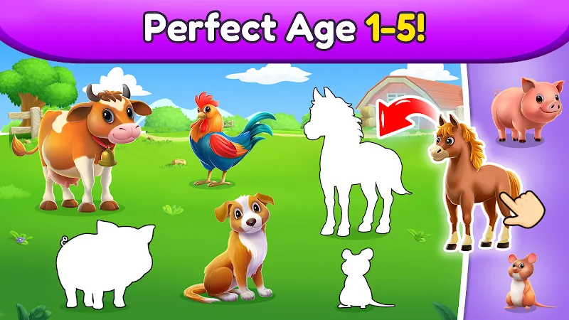 Captura de tela 4 do Bebi: Baby Games (2-4y Kids)