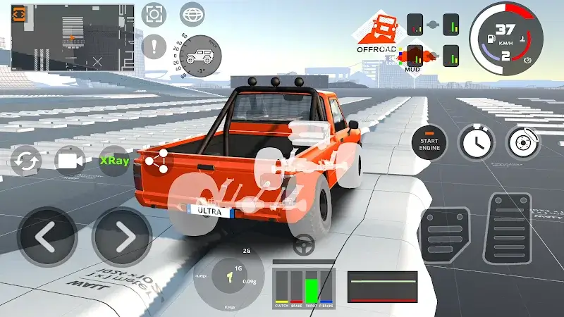 Captura de tela 1 do jogo DriveCSX Car Crash Simulator