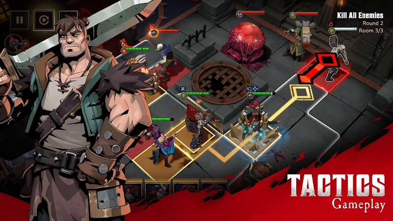 Grimguard Tactics: Captura de tela 2