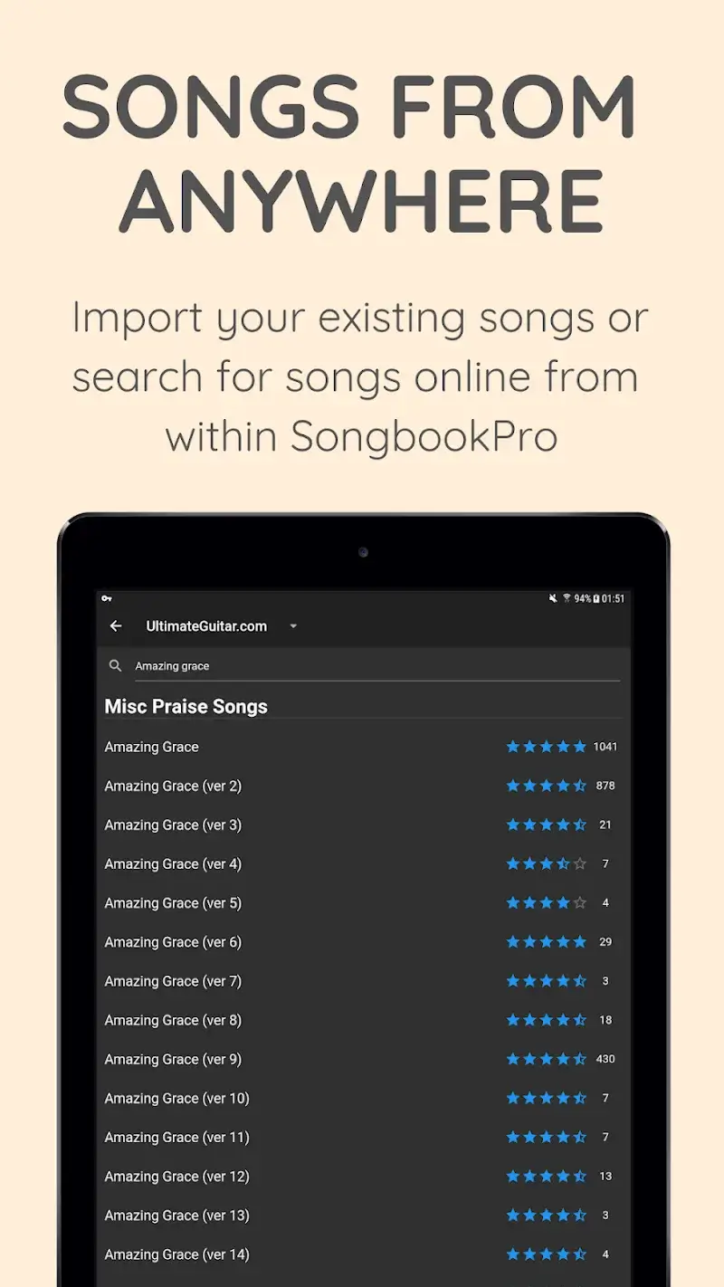 SongbookPro скриншот 5