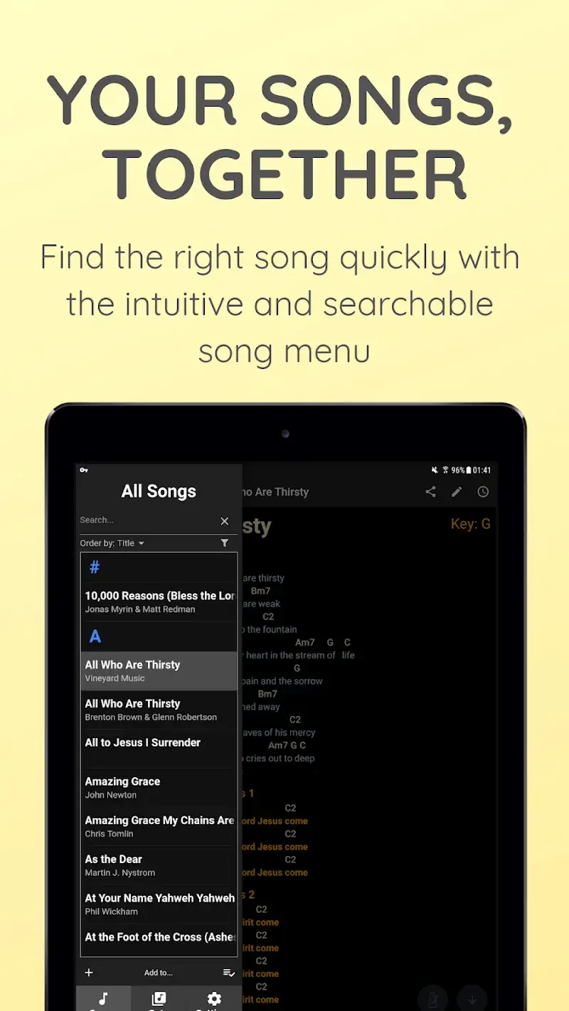 SongbookPro скриншот 1