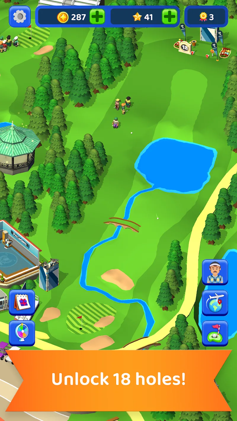 ภาพหน้าจอ Idle Golf Club Manager Tycoon 3