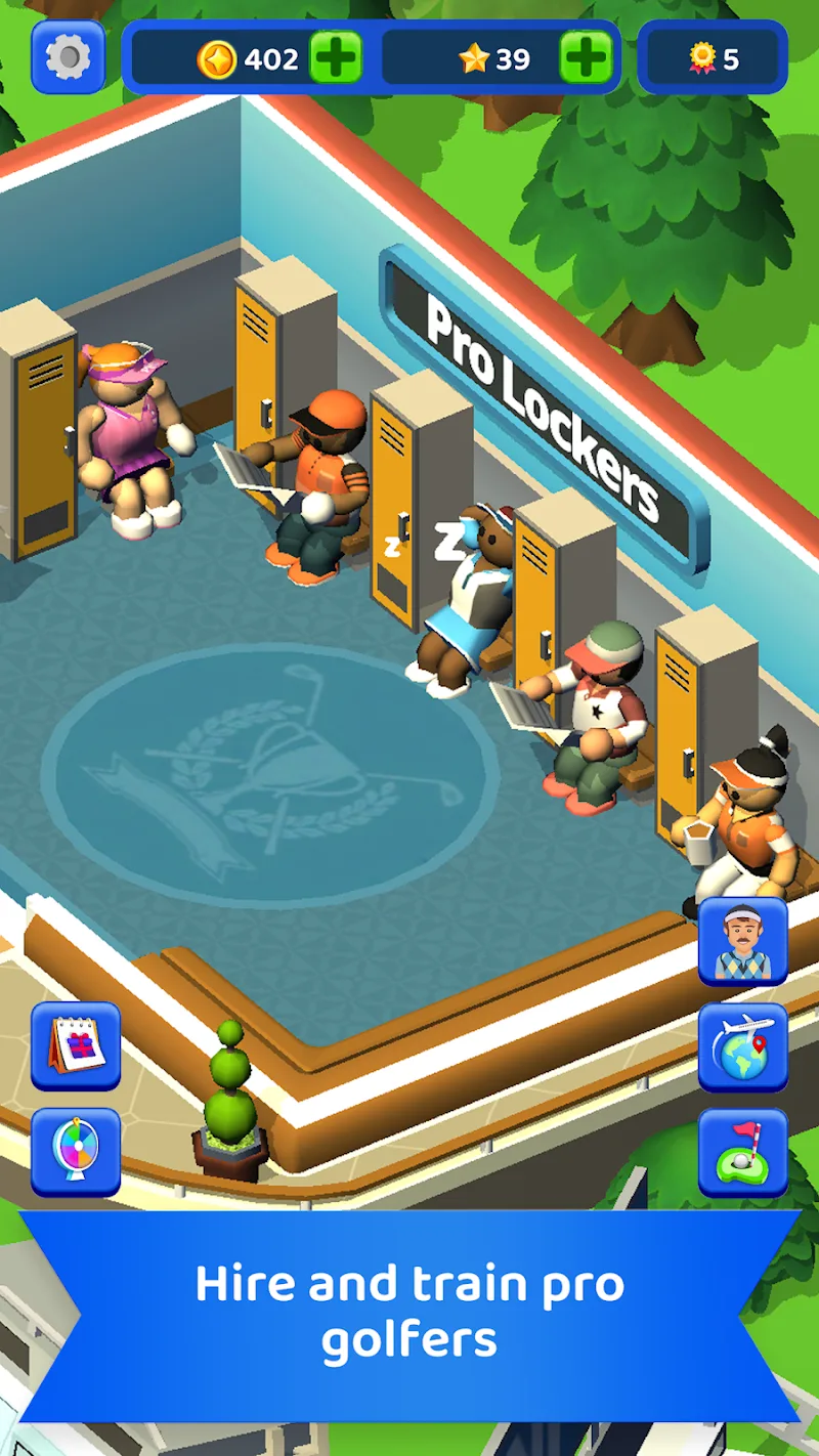 ภาพหน้าจอ Idle Golf Club Manager Tycoon 6