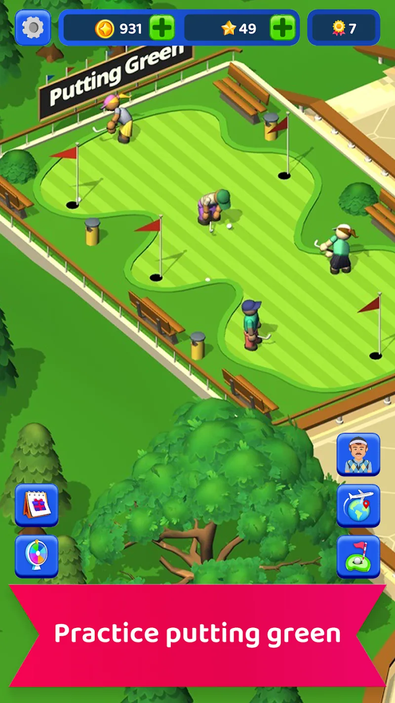 ภาพหน้าจอ Idle Golf Club Manager Tycoon 5