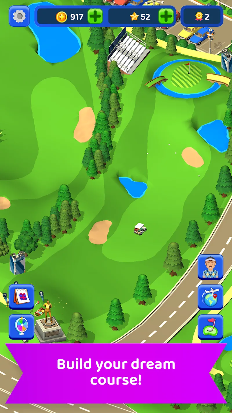 ภาพหน้าจอ Idle Golf Club Manager Tycoon 1