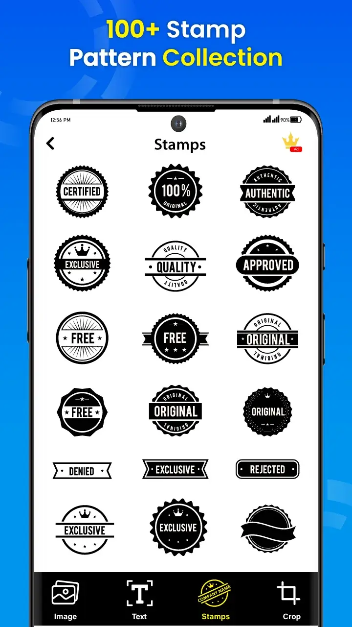 Capture d'écran 4 de Stamp Maker: Photos Watermark
