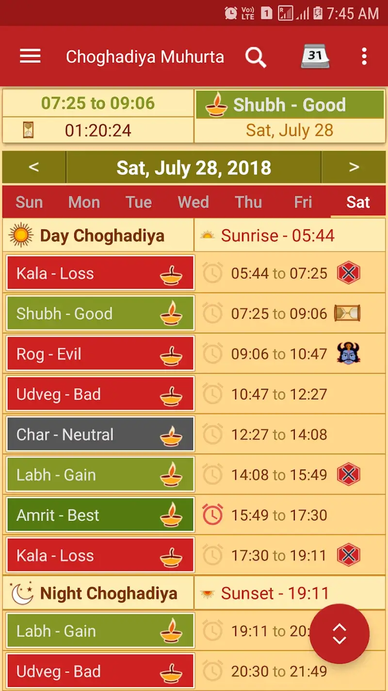 Hindu Calendar - Drik Panchang screenshot 3