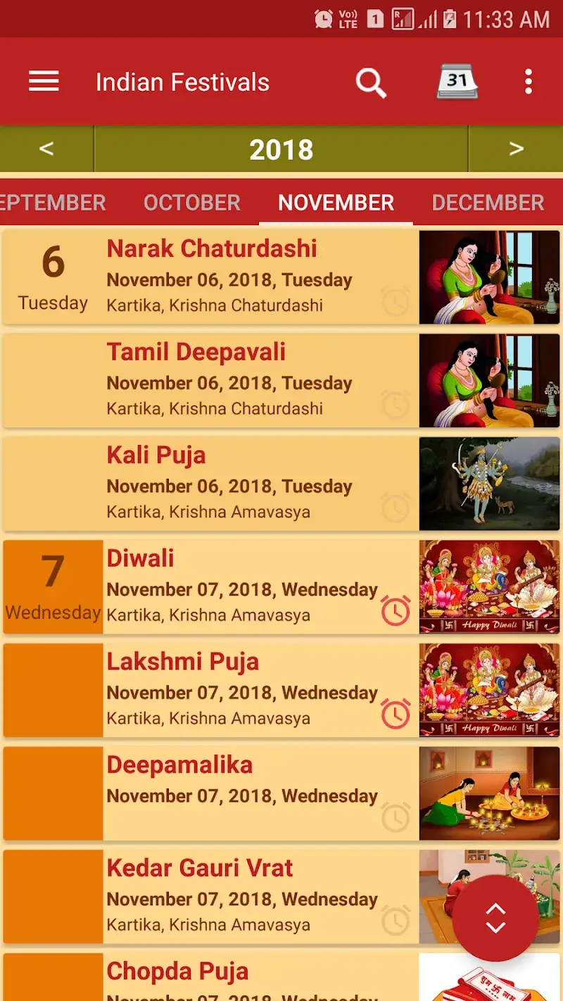 Hindu Calendar - Drik Panchang screenshot 4