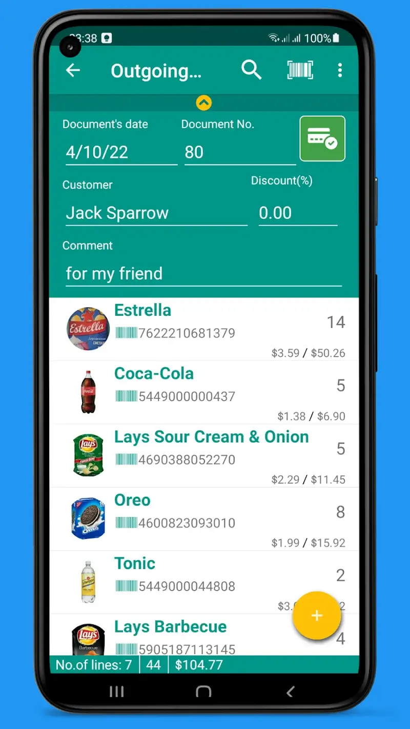 Stock and Inventory Simple Screenshot 5