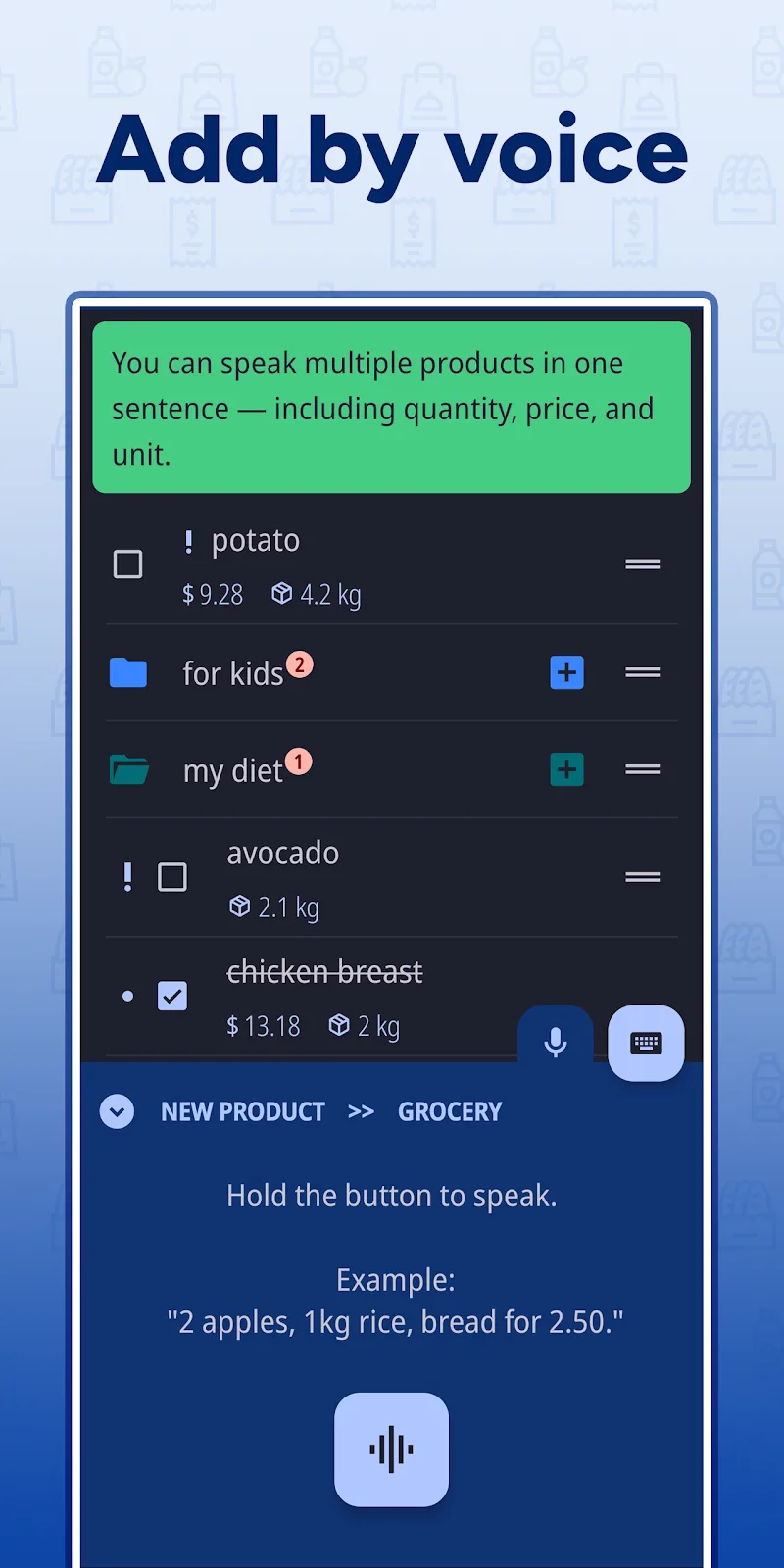 Shopping List - Enchan Li Screenshot 3