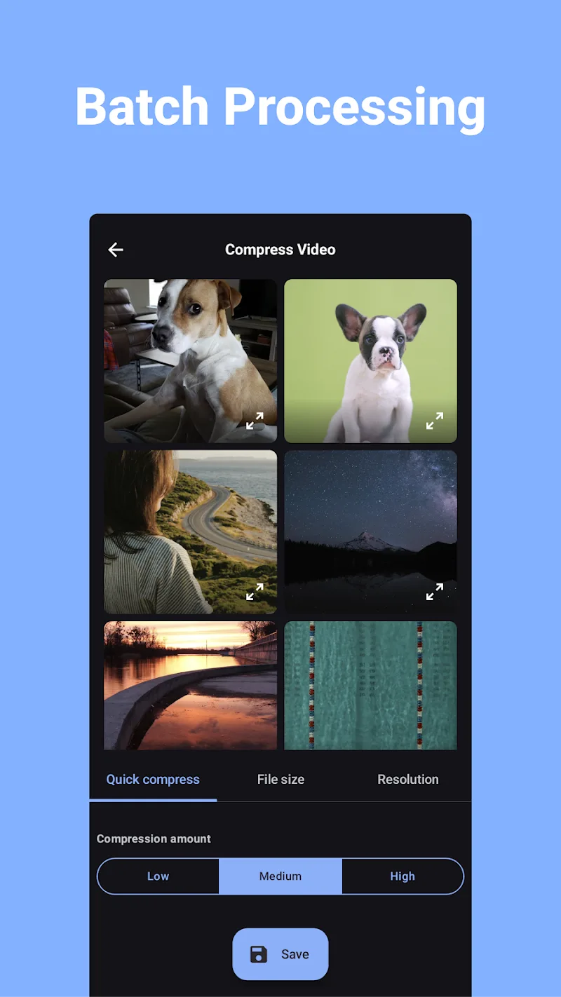 Compress & Resize Video - Video Processing снимок 4