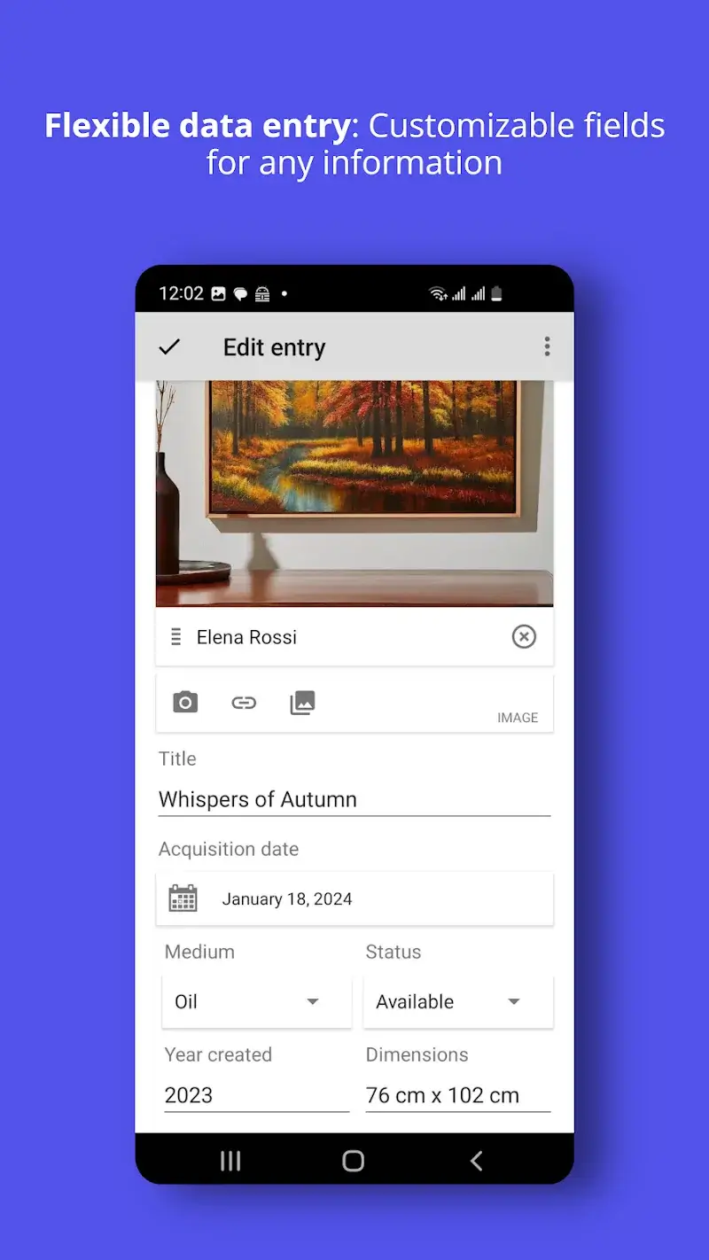 Memento Database Screenshot 3