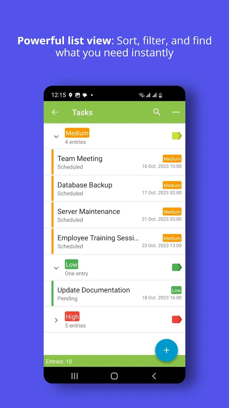 Memento Database Screenshot 4