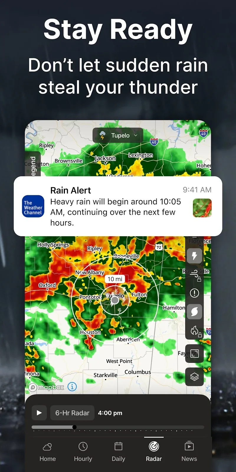 ภาพหน้าจอ The Weather Channel 2