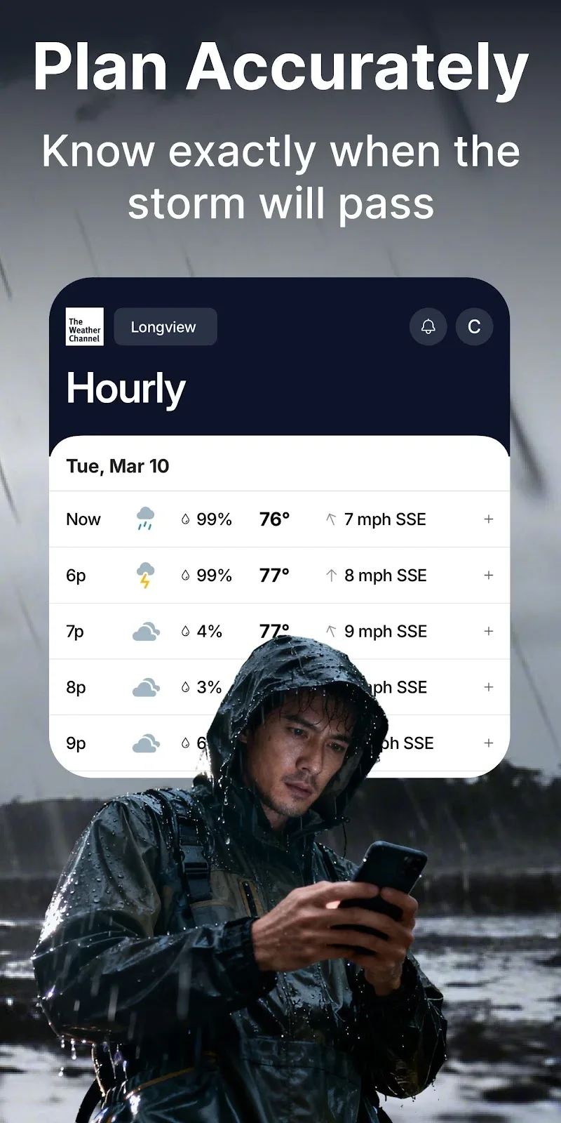 ภาพหน้าจอ The Weather Channel 5