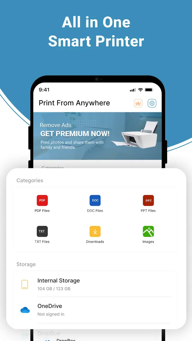 Print From Anywhere รูปภาพตัวอย่าง 1