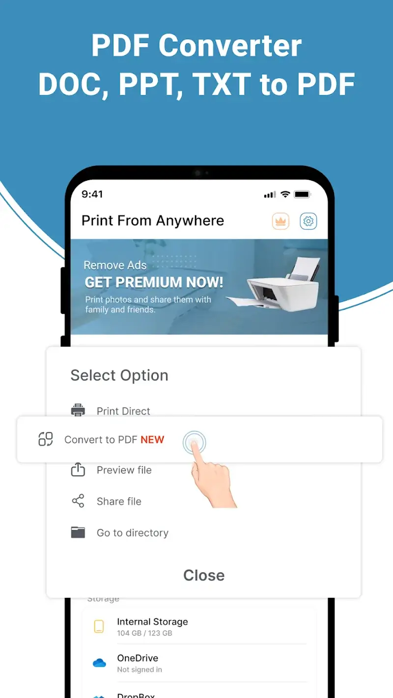 Print From Anywhere รูปภาพตัวอย่าง 4