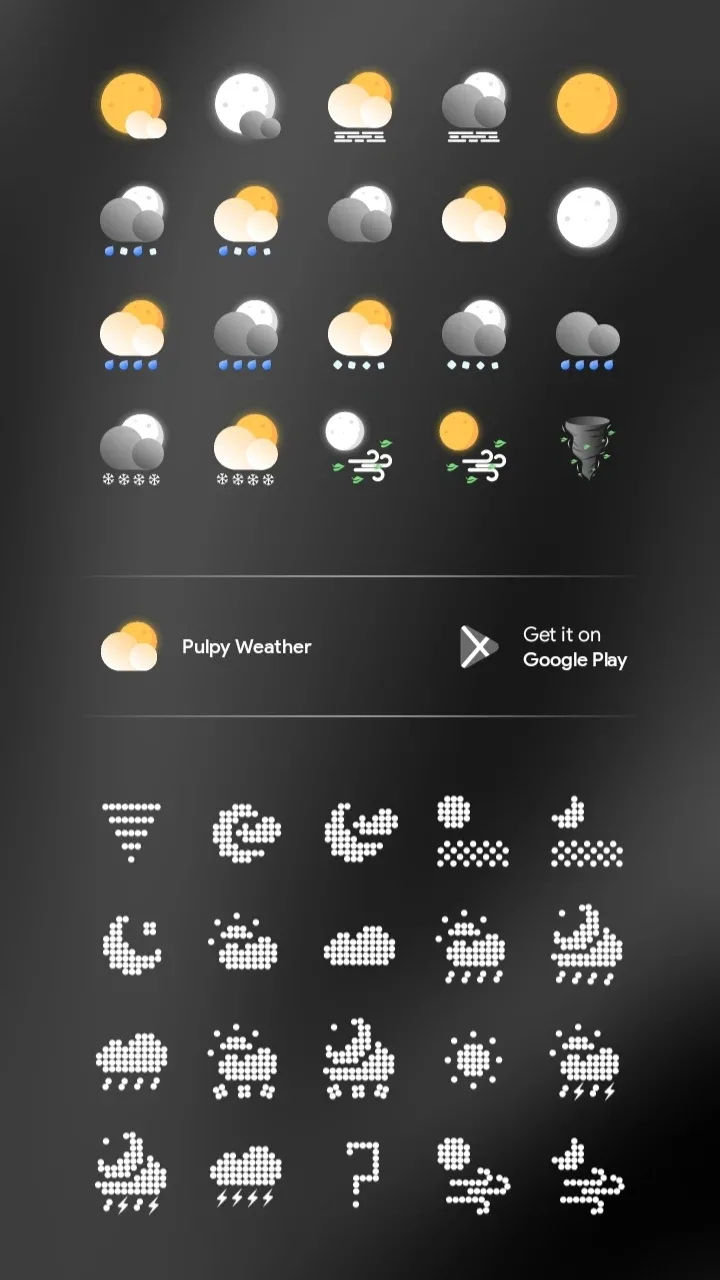 Pulpy Weather captura de tela 2