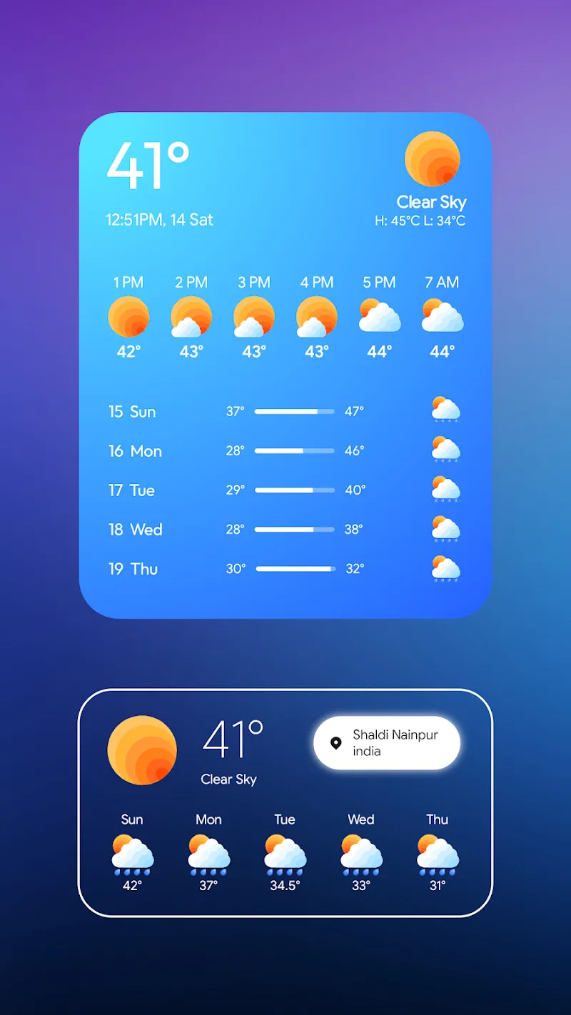 Pulpy Weather captura de tela 4