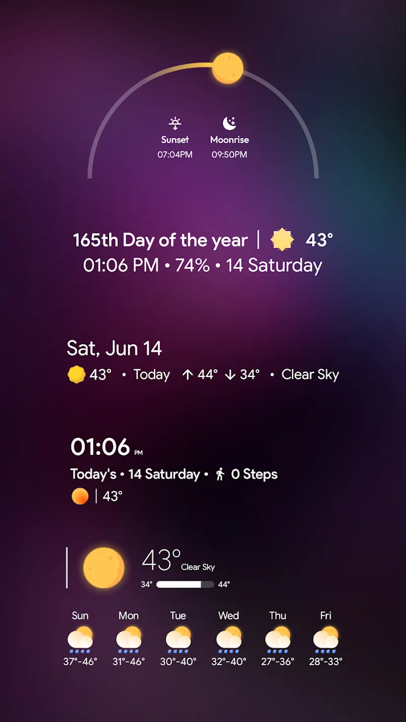 Pulpy Weather captura de tela 5