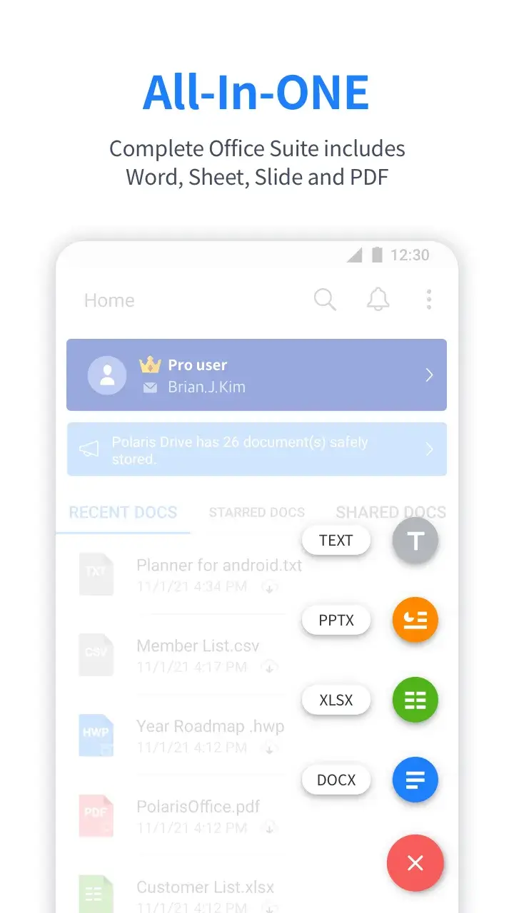 Polaris Office Screenshot 3