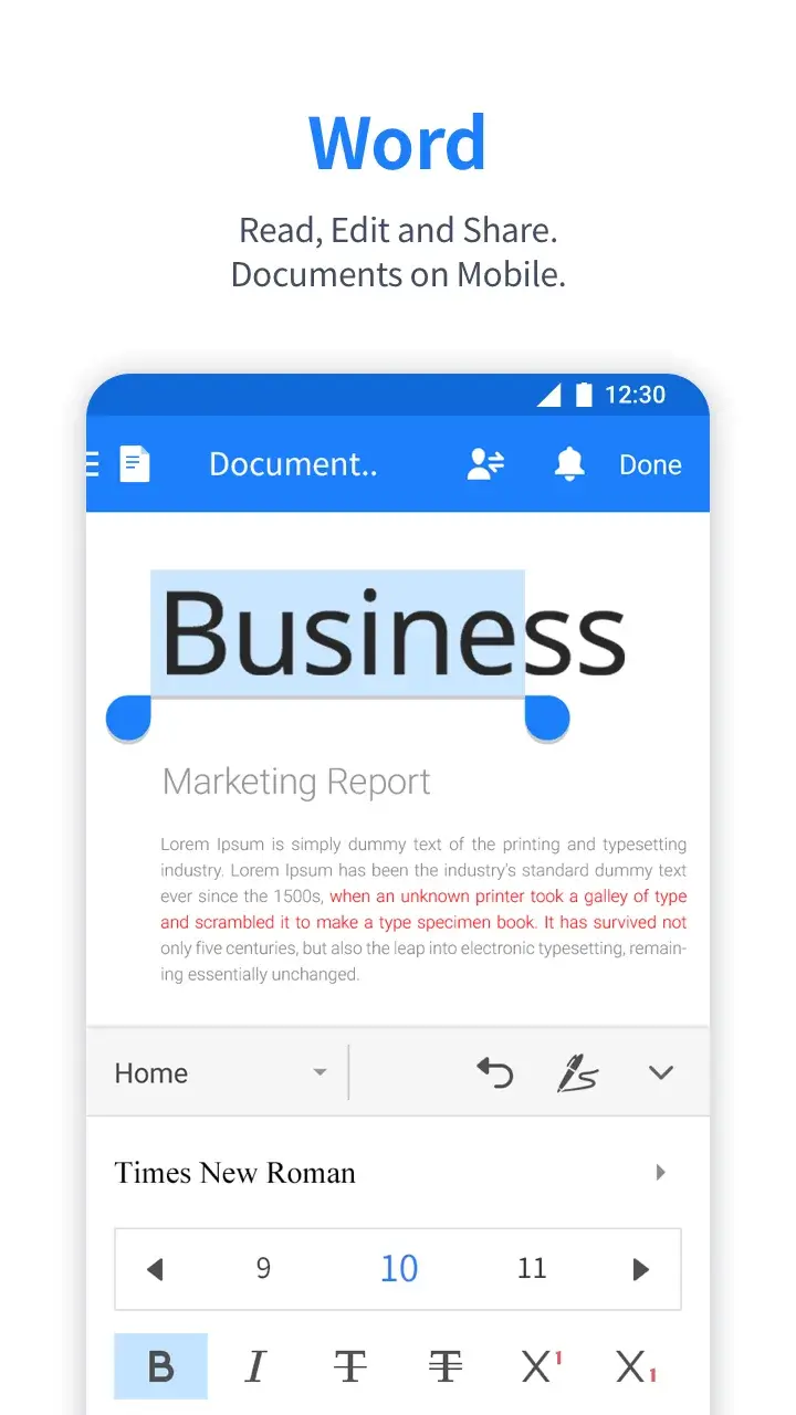 Polaris Office Screenshot 4