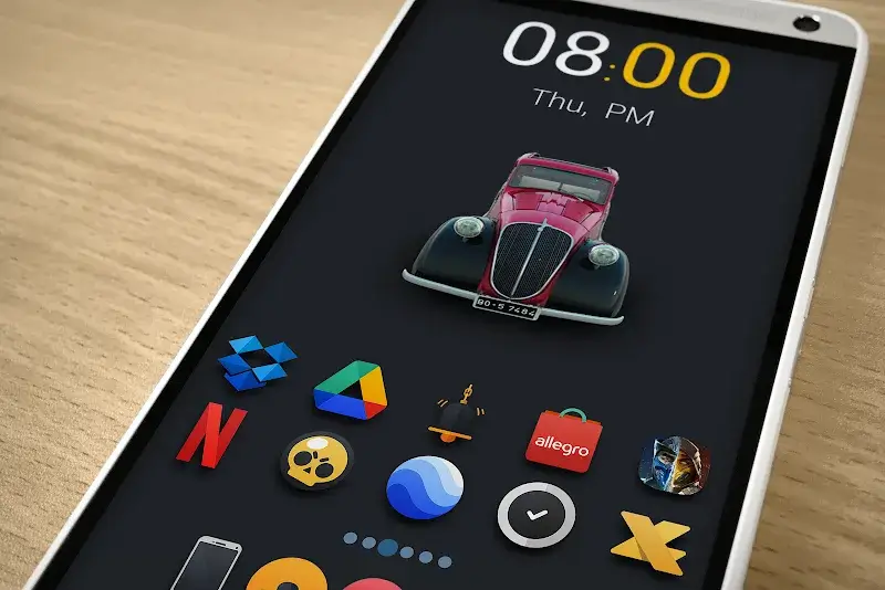 Darko - Icon Pack Screenshot 1
