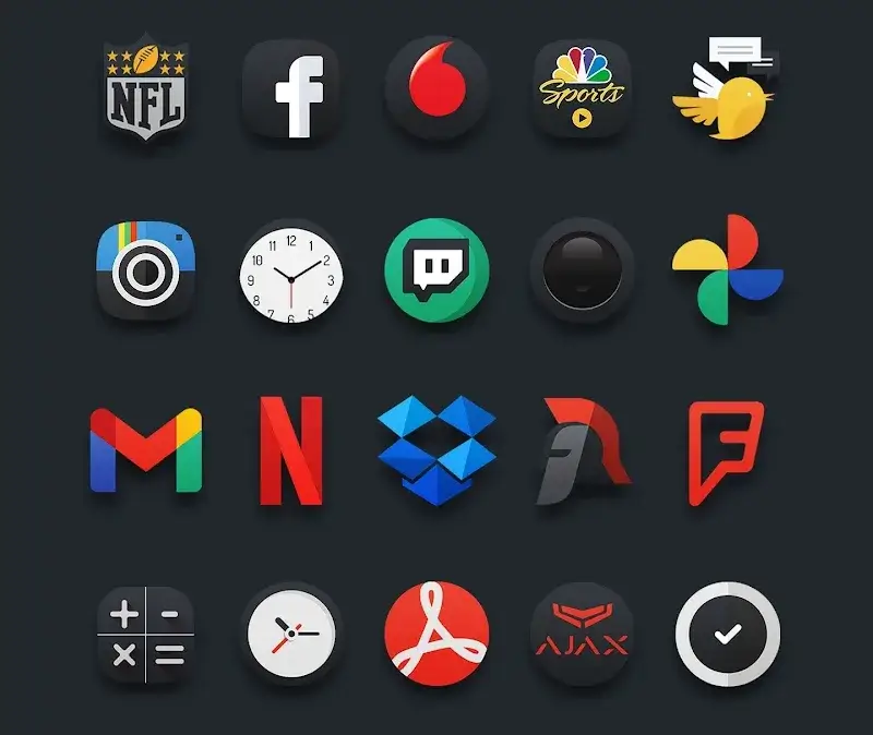 Darko - Icon Pack Screenshot 6