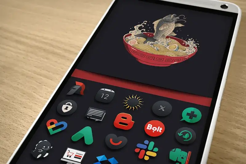 Darko - Icon Pack Screenshot 2