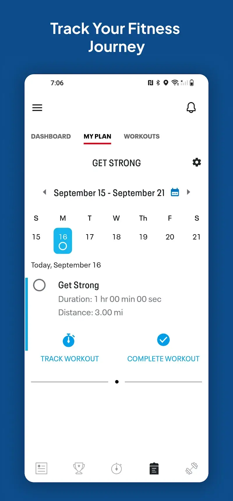 ภาพหน้าจอ Map My Fitness Workout Tracker 5