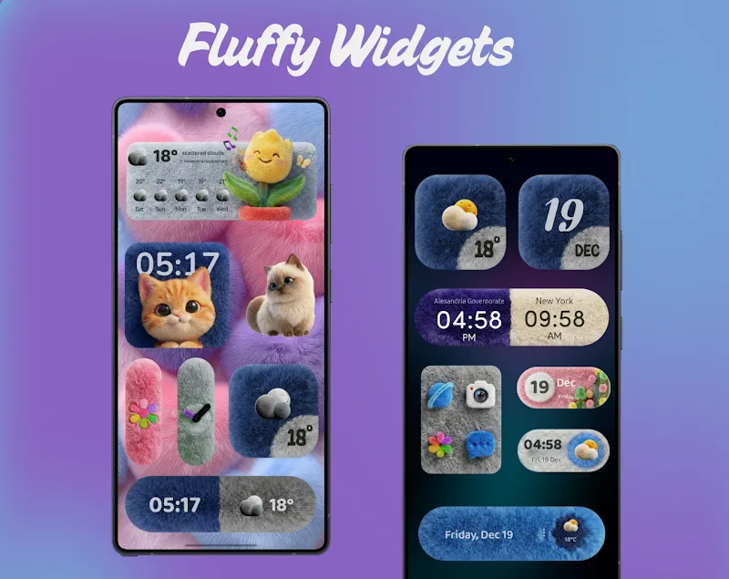 Fluffy Widgets screenshot 2