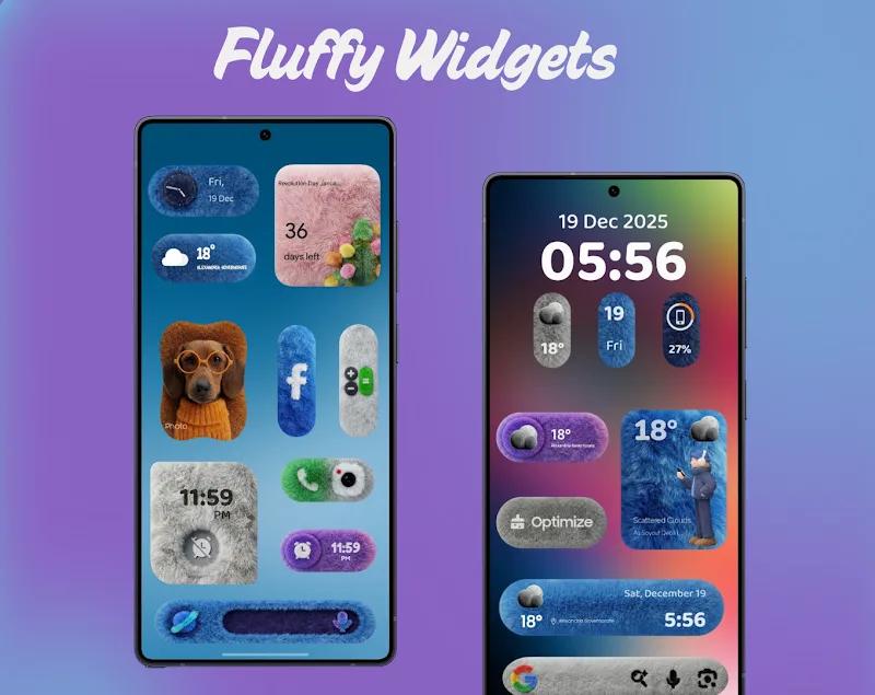 Fluffy Widgets screenshot 4
