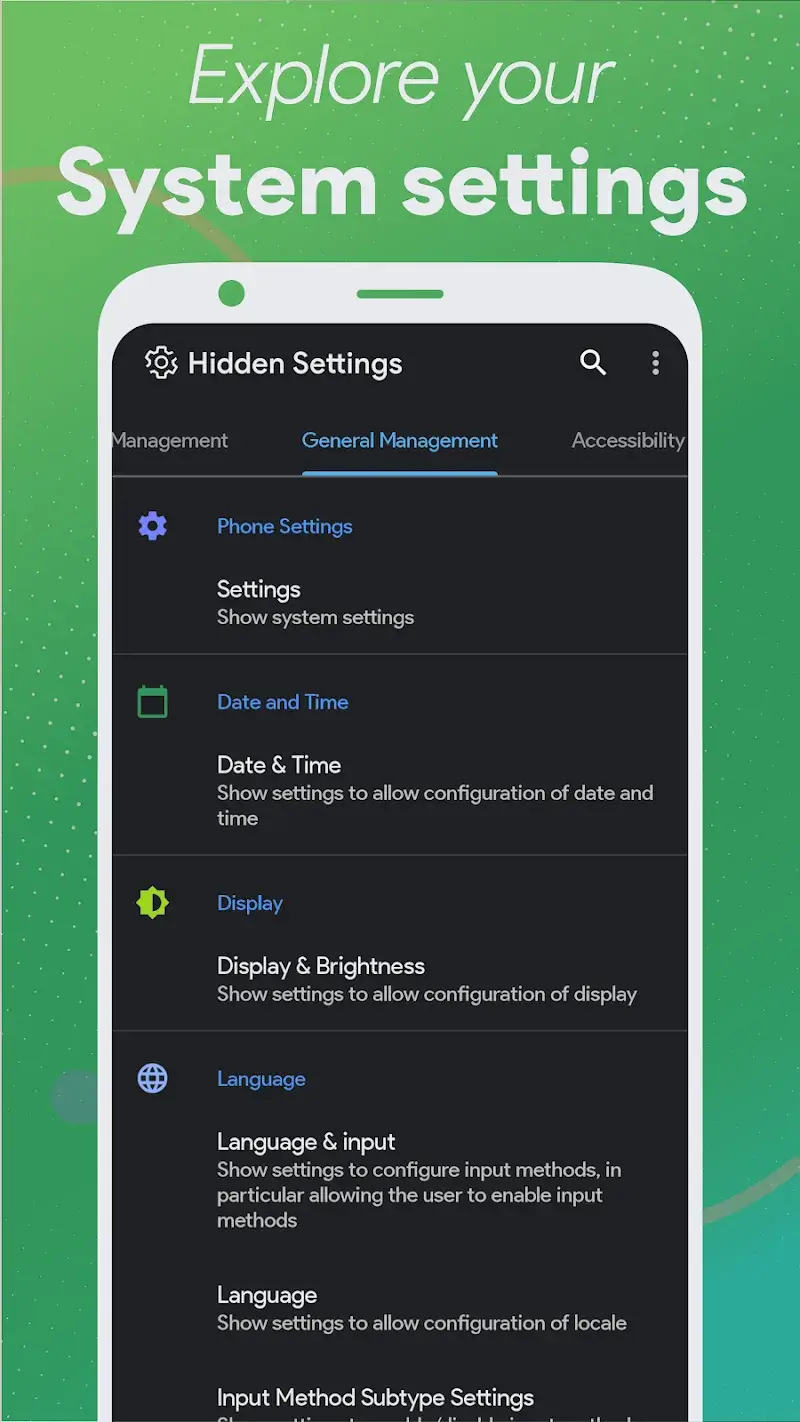 MIUI Hidden Settings Activity 스크린샷 4