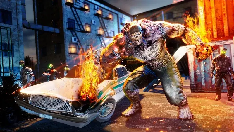 Zombie Fire 3D screenshot 2