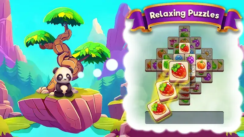 Zen Life: Tile Match Games captura de pantalla 1