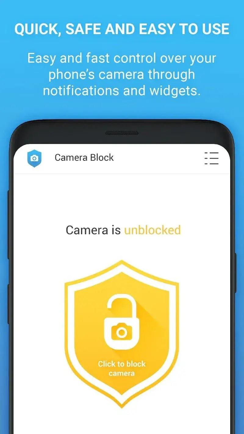 Screenshot 3 di Camera Blocker Pro