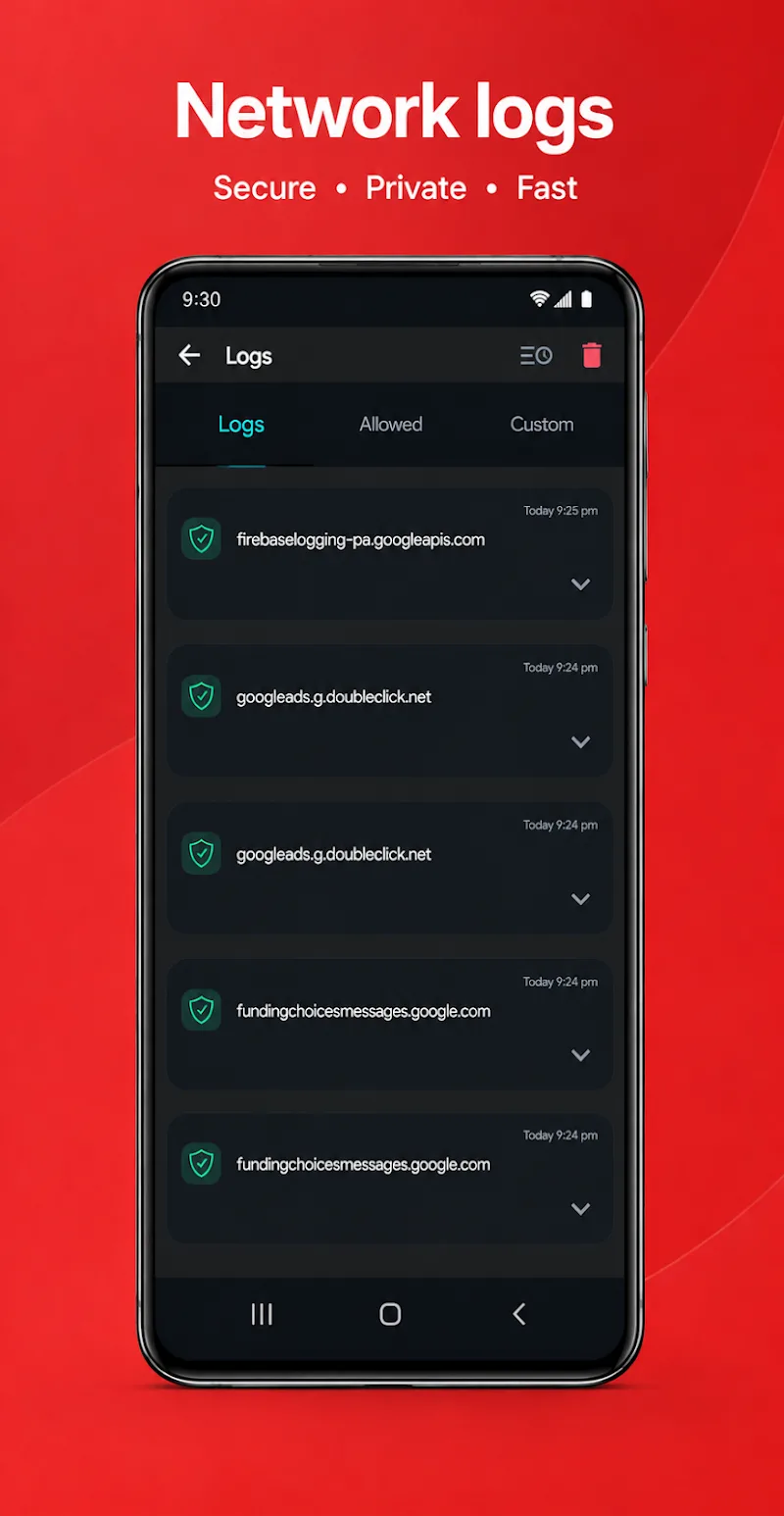 Preview aplikasi DNS Shield 5