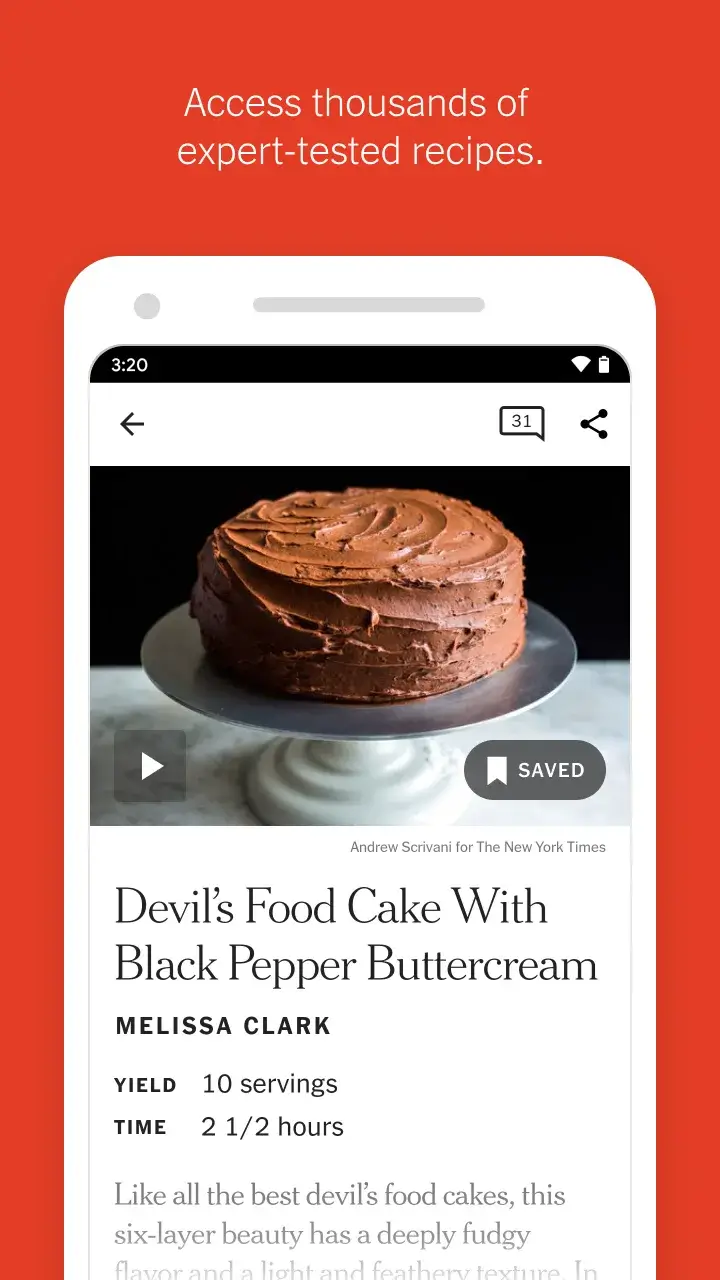NYT Cooking screenshot 3